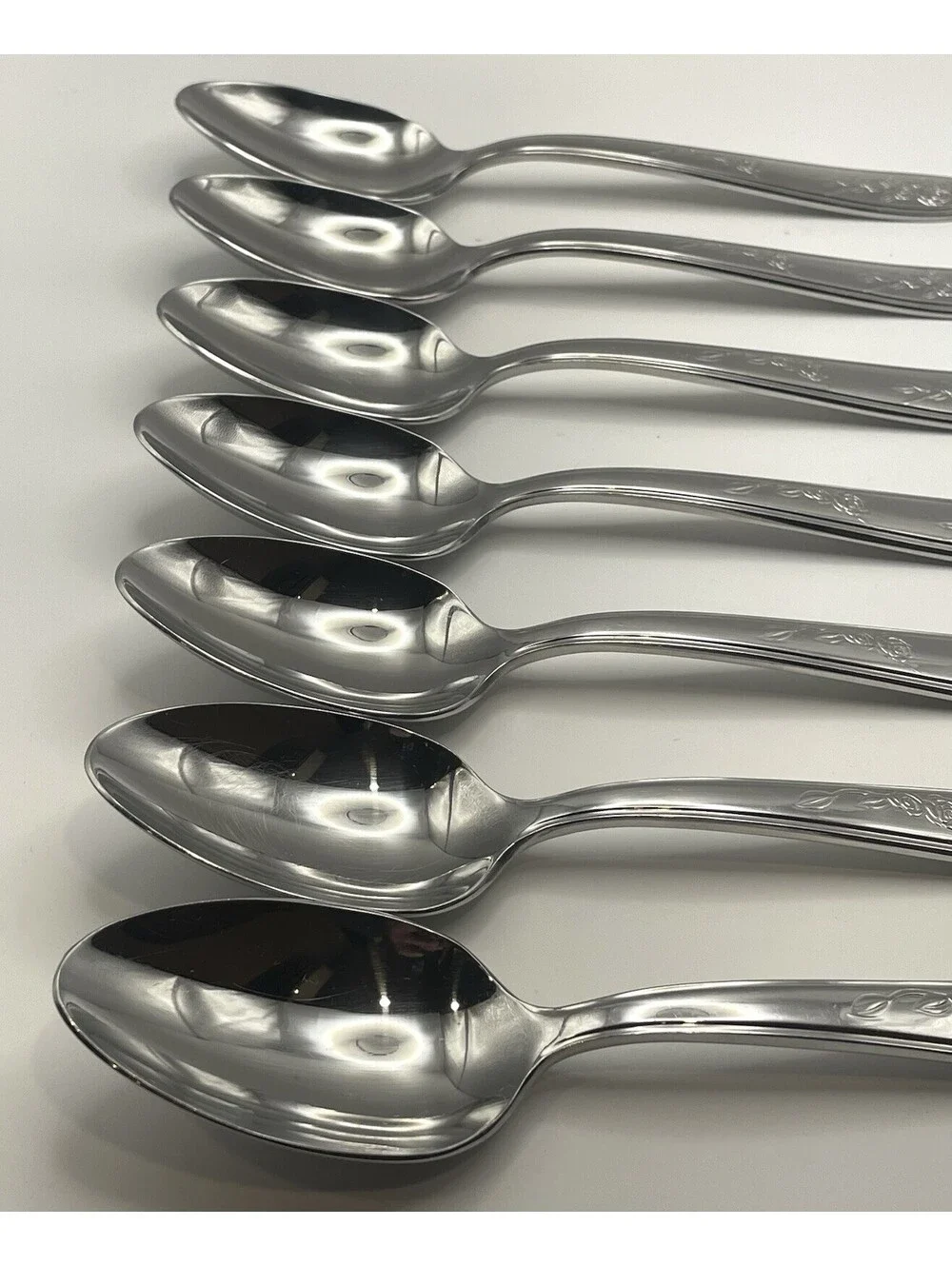 (7) Lenox ACCOUTREMENTS Stainless 18/10 Place Spoon Lot ~ 7”